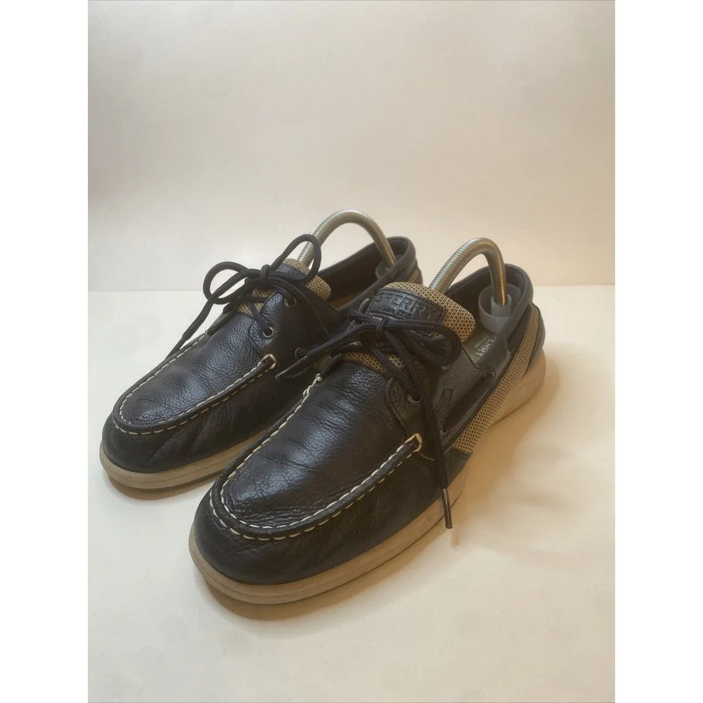 Sperry Top-Sider Women's Size 11 (STS83961) VERY GOOD Navy Blue Boat Shoe